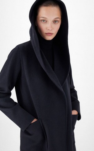 Abrigos Max Mara Camel Colour Robe Azul Marino | MMR593909