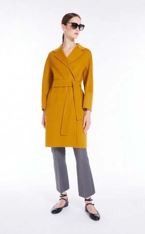 Abrigos Max Mara Corta Lana Mango | MMR593899