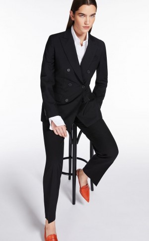 Blazers Max Mara Lana And Mohair Negros | MMR594026