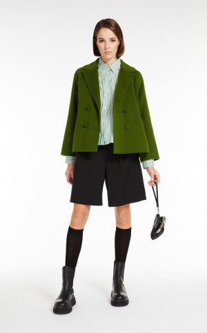 Blusa Max Mara A Rayas Algodon Verdes | MMR593610