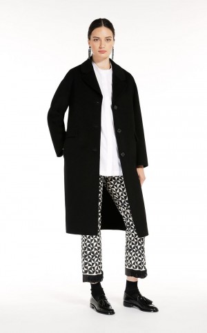 Blusa Max Mara Algodon Oxford Blancos | MMR593564