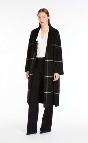 Blusa Max Mara Crepe De Chine Ruffle Blancos | MMR593580