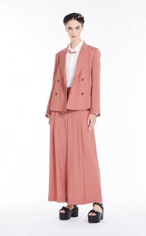 Blusa Max Mara Shirt In Washed Silk Blancos | MMR593562