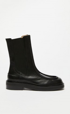 Botines Max Mara Chelsea Negros | MMR594190