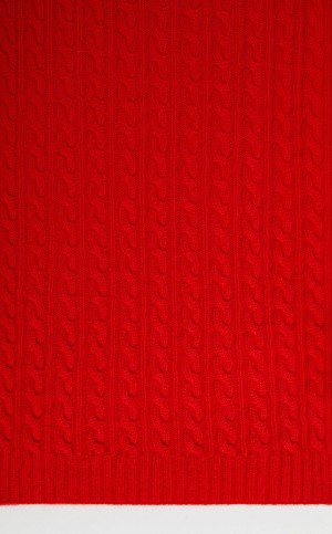 Bufandas Max Mara Cashmere Scarf Rojos | MMR594260