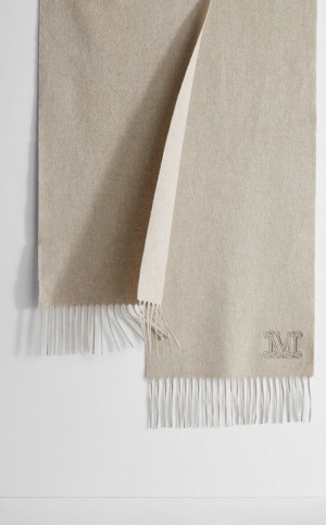 Bufandas Max Mara Cashmere Stole Marrom | MMR594285