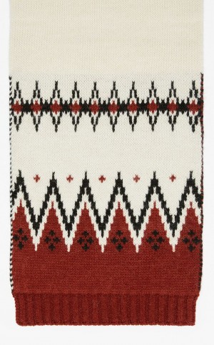 Bufandas Max Mara In Alpaca And Lana Yarn Blancos | MMR594259