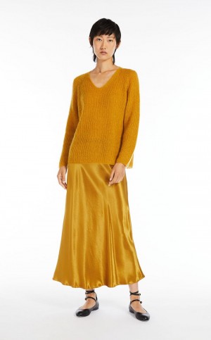 Falda Max Mara Satin Mango | MMR593704