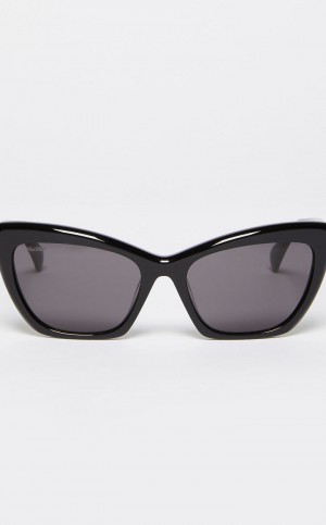 Lentes de Sol Max Mara Cat-eye Negros | MMR594297