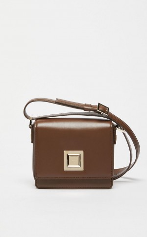 MM Bag Max Mara Small Cuero Cafes | MMR594118