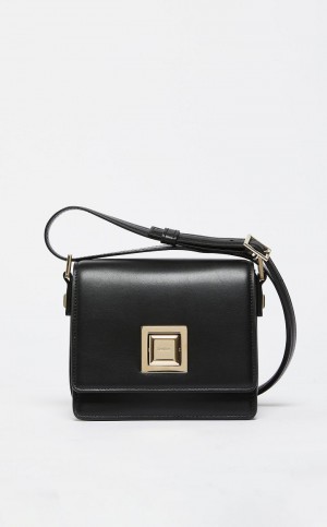 MM Bag Max Mara Small Cuero Negros | MMR594117