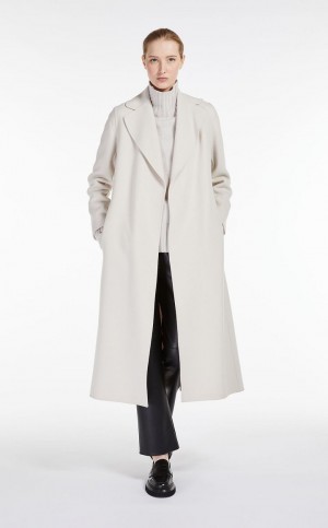 Prendas De Punto Max Mara Lana And Cashmere Polo-neck Blancos | MMR593443