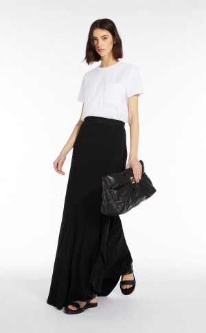 T-shirt Max Mara Algodon Jersey Blancos | MMR593655