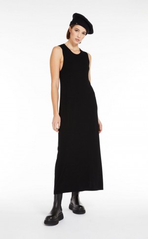 Vestido Max Mara A-line De Punto Negros | MMR593293